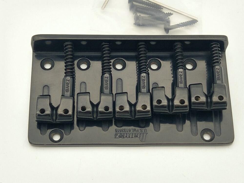 Black Ibanez 5 String Fixed Bridge Fit Ibanez GSR