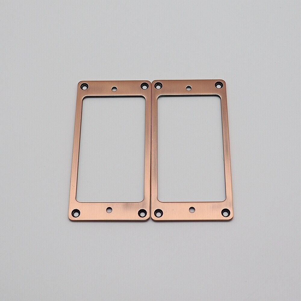 Copper Red Guitar Pickups Flat Rings Fit Carvin,ESP LTD,Ibanez,Fender,Charvel