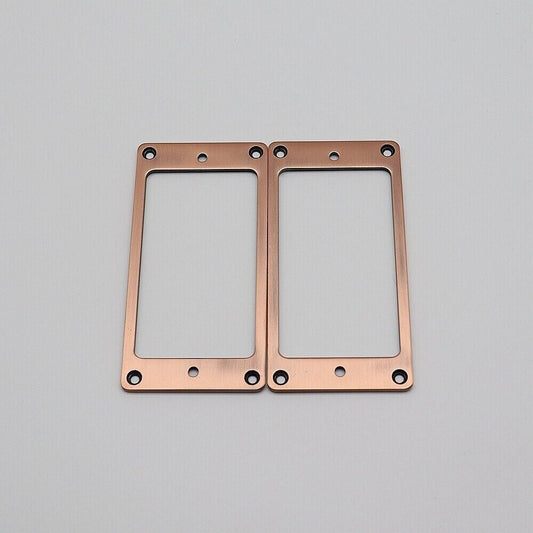 Copper Red Guitar Pickups Flat Rings Fit Carvin,ESP LTD,Ibanez,Fender,Charvel