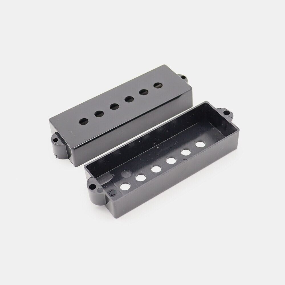 2 Pcs Black 5 String Bass Pickups Covers Fit Precision Bass PB