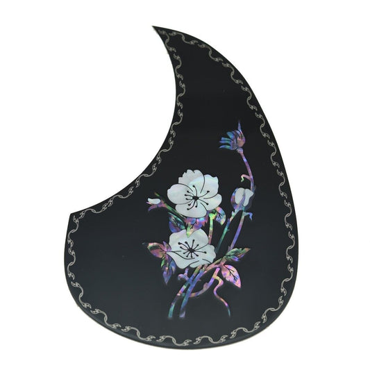 Acoustic Guitar Aluminium Pickguard with Abalone Fit Epiphone,Maton,Martin,Cort