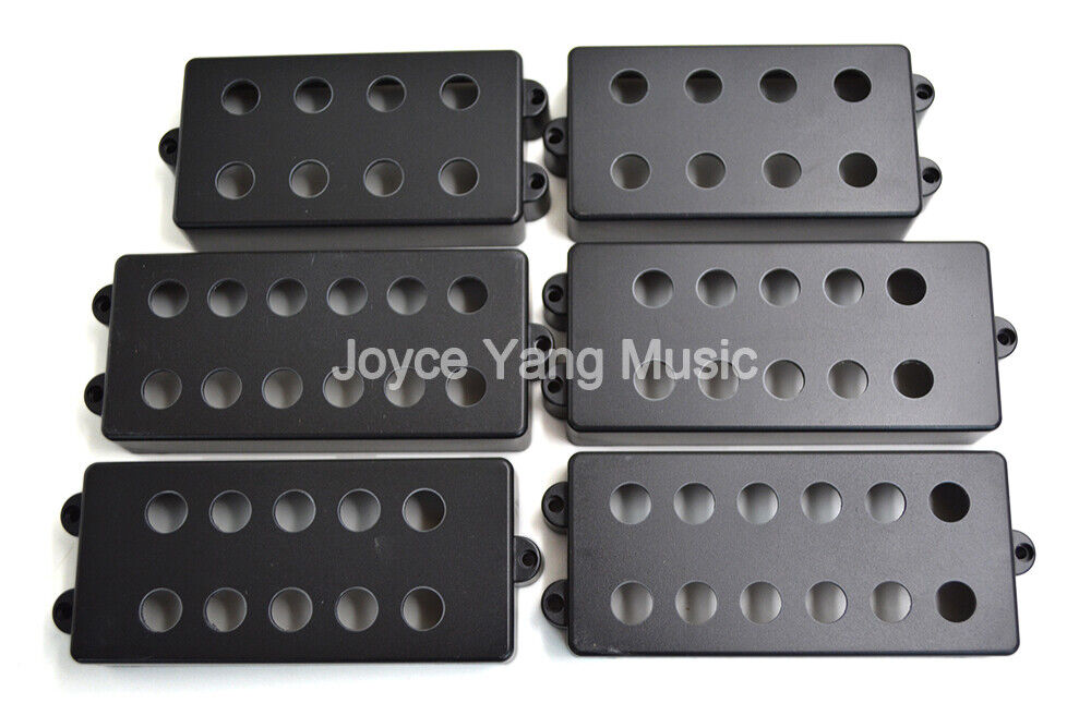 Electric Bass Pickups Covers Set Fit MusicMan 5/4/6 String Bass