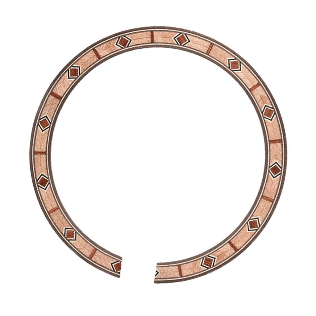 Acoustic Guitar Satinwood Soundhole Rosette Inlay