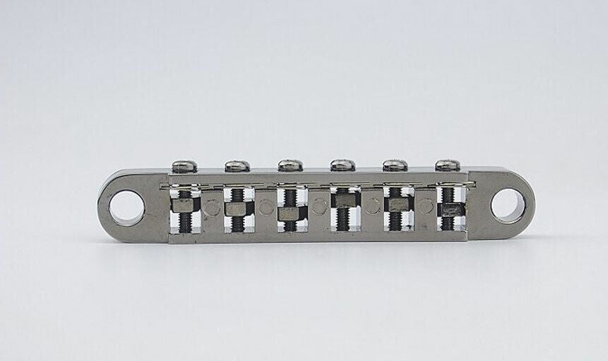 1 Set Black Nickel Guitar Bridge and Tailpiece Fit Epiphone,Gibson,Ibanez,ESP