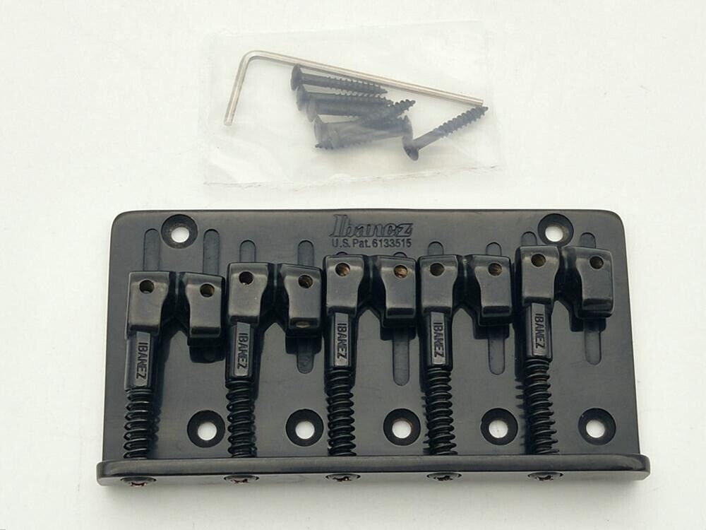 Black Ibanez 5 String Fixed Bridge Fit Ibanez GSR