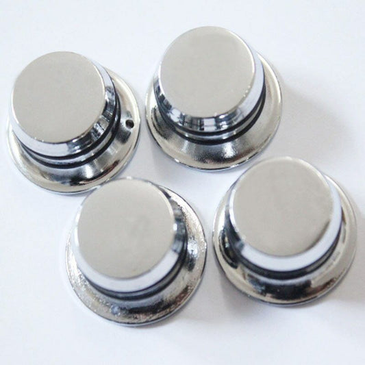 Chrome Guitar 4pcs Control Volume Tone Knobs Fit Epiphone LP Les Paul DOT ES SG