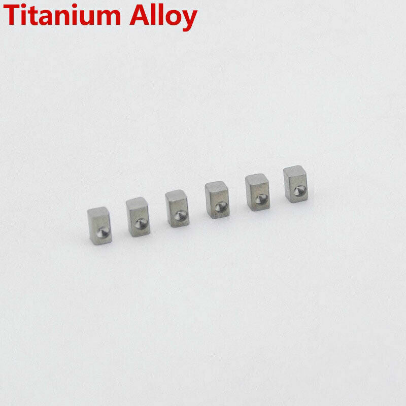 6x Guitar Floyd Rose Titanium Insert Block Fit Schecter,Ibanez,Jackson,ESP LTD