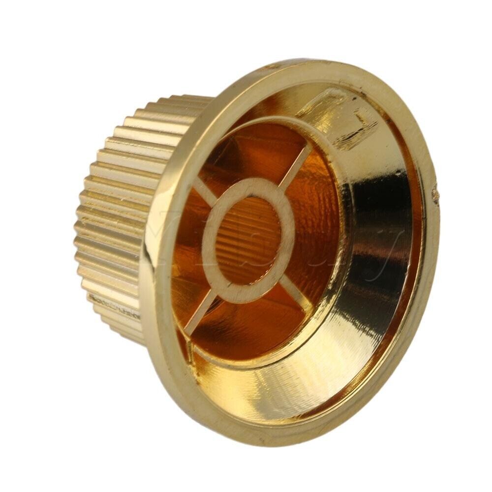 3 Pcs Gold Guitar Tone/Volume Control Knobs Set Fit Fender Stratocaster Strat