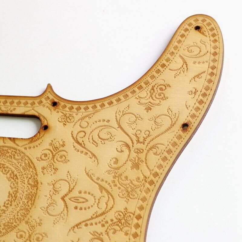 Carved TL Guitar Maple Wood Pickguard Plate Fit Telecaster