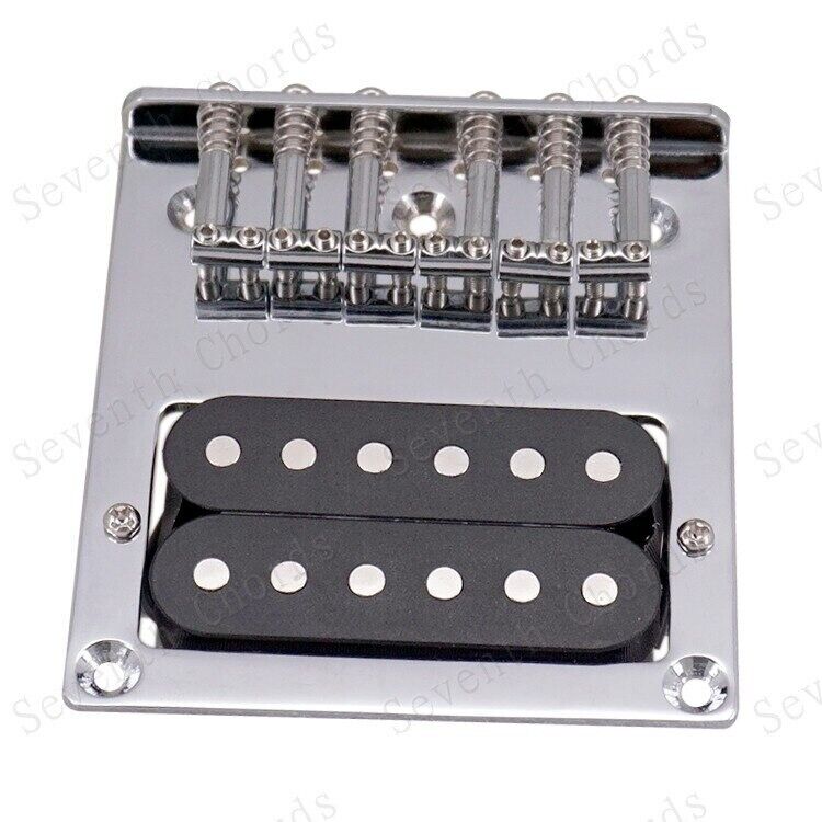 Chrome Humbucker Guitar Pickup Vintage Bridge Fit Fender Tele TL