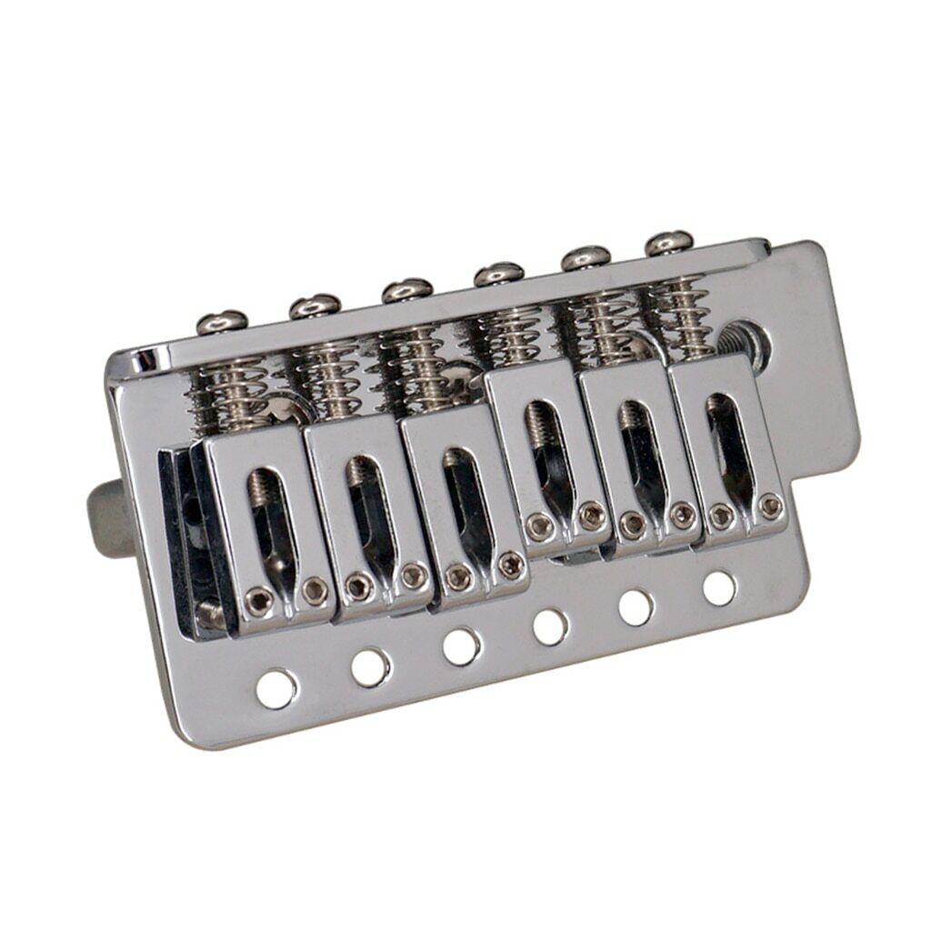 Chrome Left Hand Bridge Tremolo System Set Fit Fender Stratocaster Strat