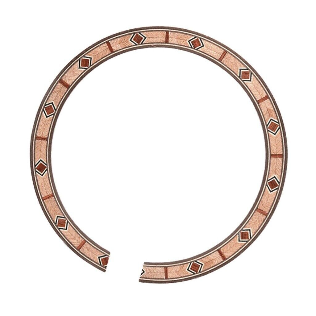 Acoustic Guitar Satinwood Soundhole Rosette Inlay