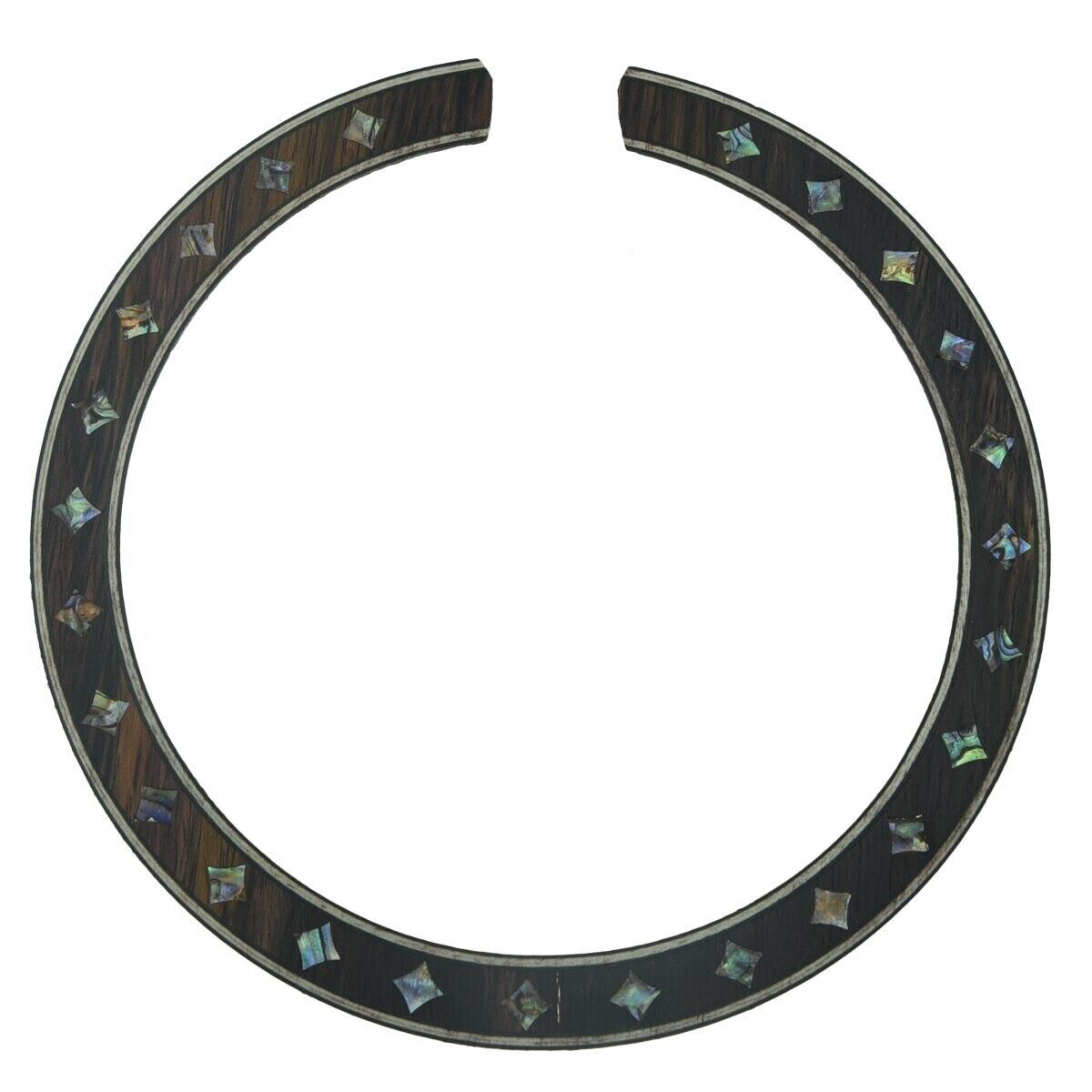 Acoustic Guitar Rosewood Soundhole Rosette with Abalone Inlay