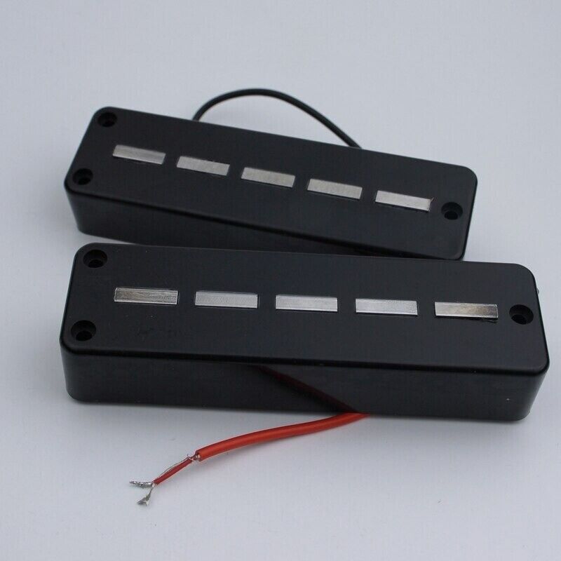 Neck and Bridge 5 String Bass Ceramic Guitar Pickups Set