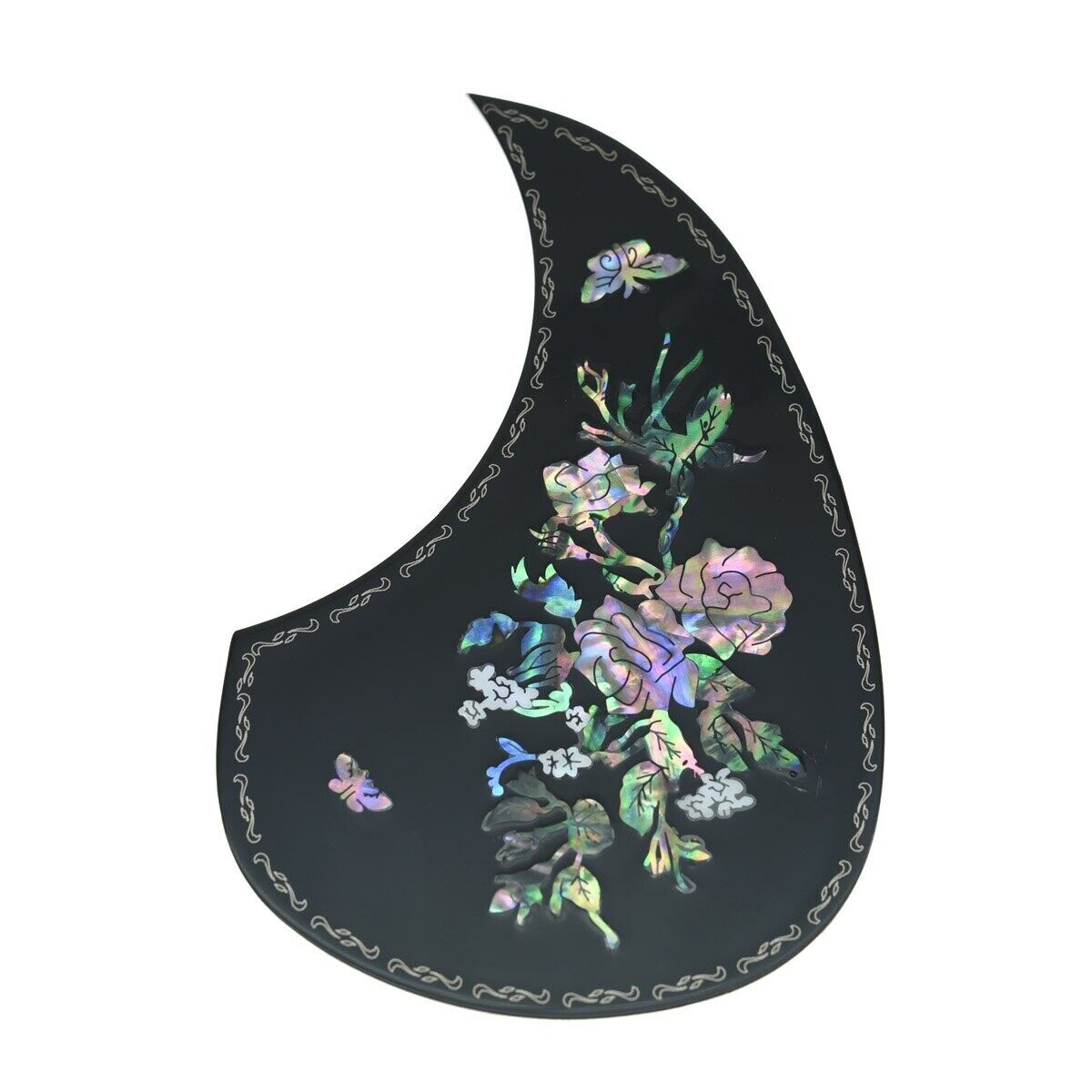 Acoustic Guitar Aluminium Pickguard with Abalone Fit Epiphone,Maton,Martin,Cort
