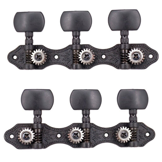 Black Classical Guitar Tuning Pegs Keys Fit Takamine,Lucero,Rogue,Yamaha,Stagg