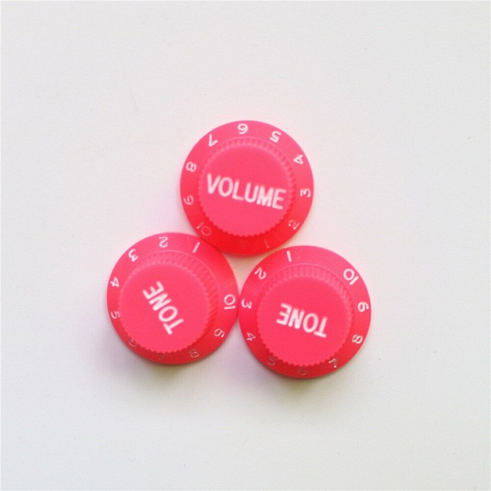 Set of 3pcs Guitar Volume and Tone Control Knobs Fit Fender Stratocaster ST