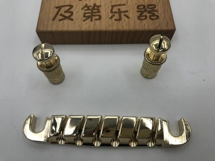 Gold Ibanez QUICKCHANGE III Tailpiece with Roller Bridge Fit AGS/Artcore/AM/AGS