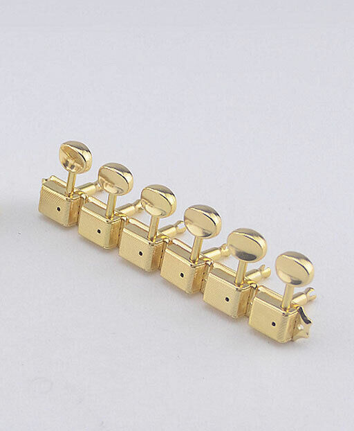 Left Handed Guitar Vintage Inline Tuners Machine Heads Fit Fender Strat and Tele