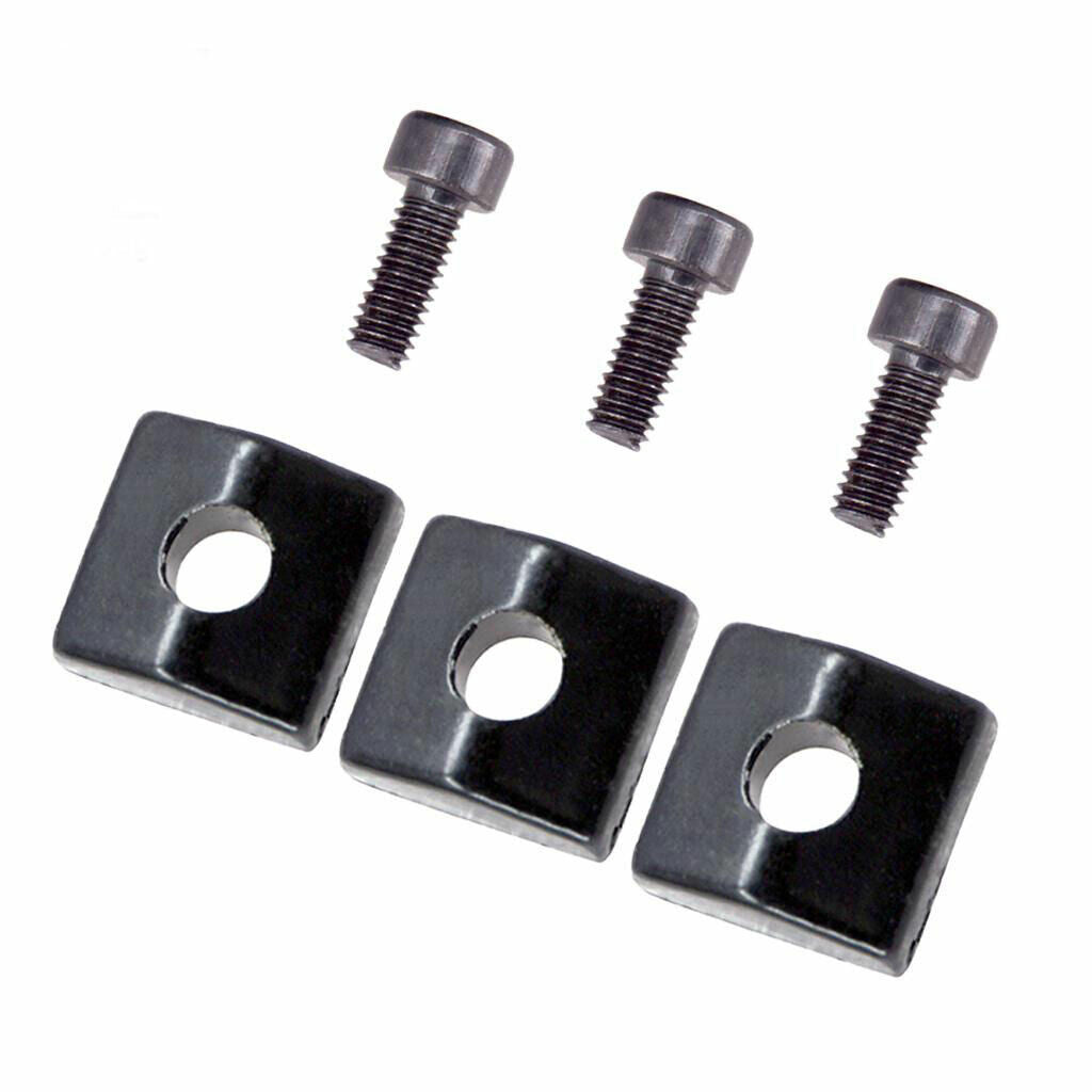 3Pcs Guitar Locking Nut Clamp Screws Fit Jackson,Ibanez,Charve