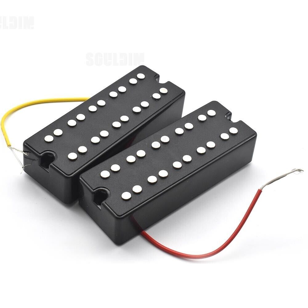 Neck Bridge 5 String Bass Pickups Fit Washburn,Jackson,Epiphone,Ibanez,Rogue