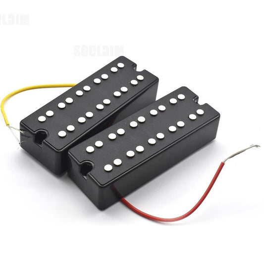 Neck Bridge 5 String Bass Pickups Fit Washburn,Jackson,Epiphone,Ibanez,Rogue