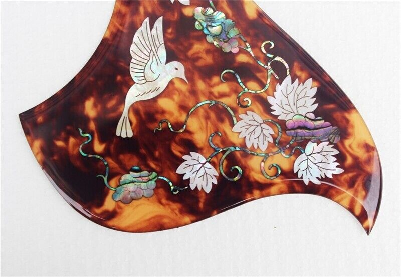 1pcs Acoustic Guitar Abalone Hummingbird Pickguard Scratch Plate