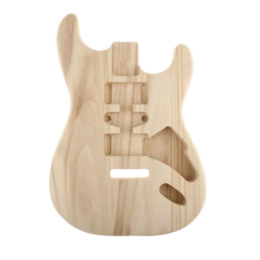 Electric Guitar Unfinished Sycamore Wood Body Set Fit Fender Strat ST