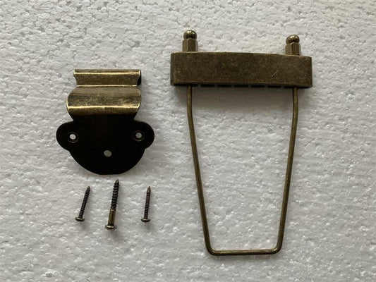Ibanez Antique Gold Jazz Archtop Guitar Tailpiece Fit Ibanez Artcore,AK Series