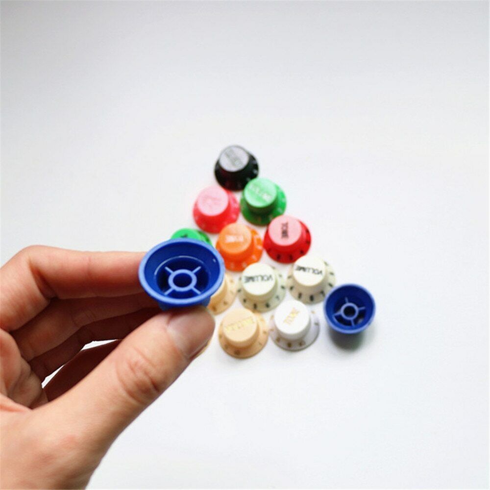 Set of 3pcs Guitar Volume and Tone Control Knobs Fit Fender Stratocaster ST