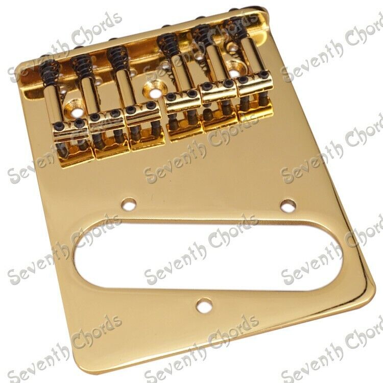 Tele Toploader Bridge Gold Top Loader Guitar Fixed Vintage Bridge Fit Fender Telecaster Tele ...