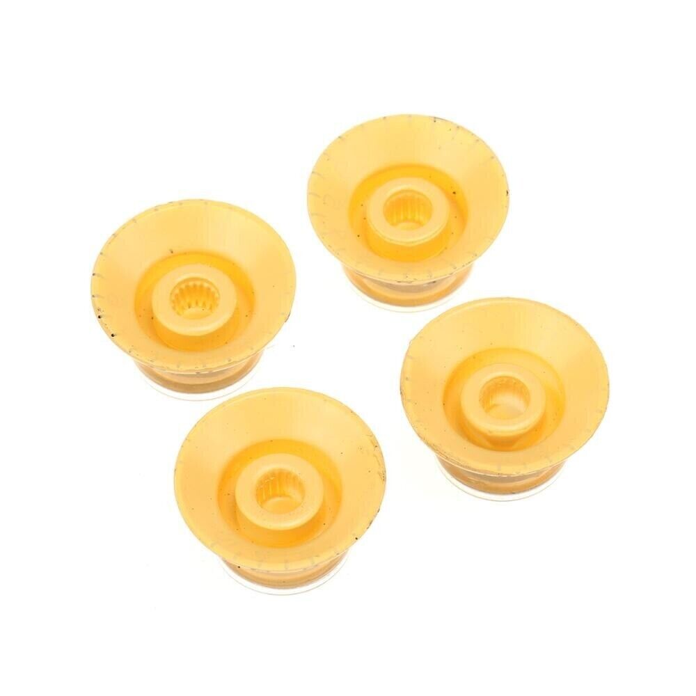 Cream Guitar Tone and Volume Top Hat Knobs Set Fit Epiphone SG Les Paul ES DOT