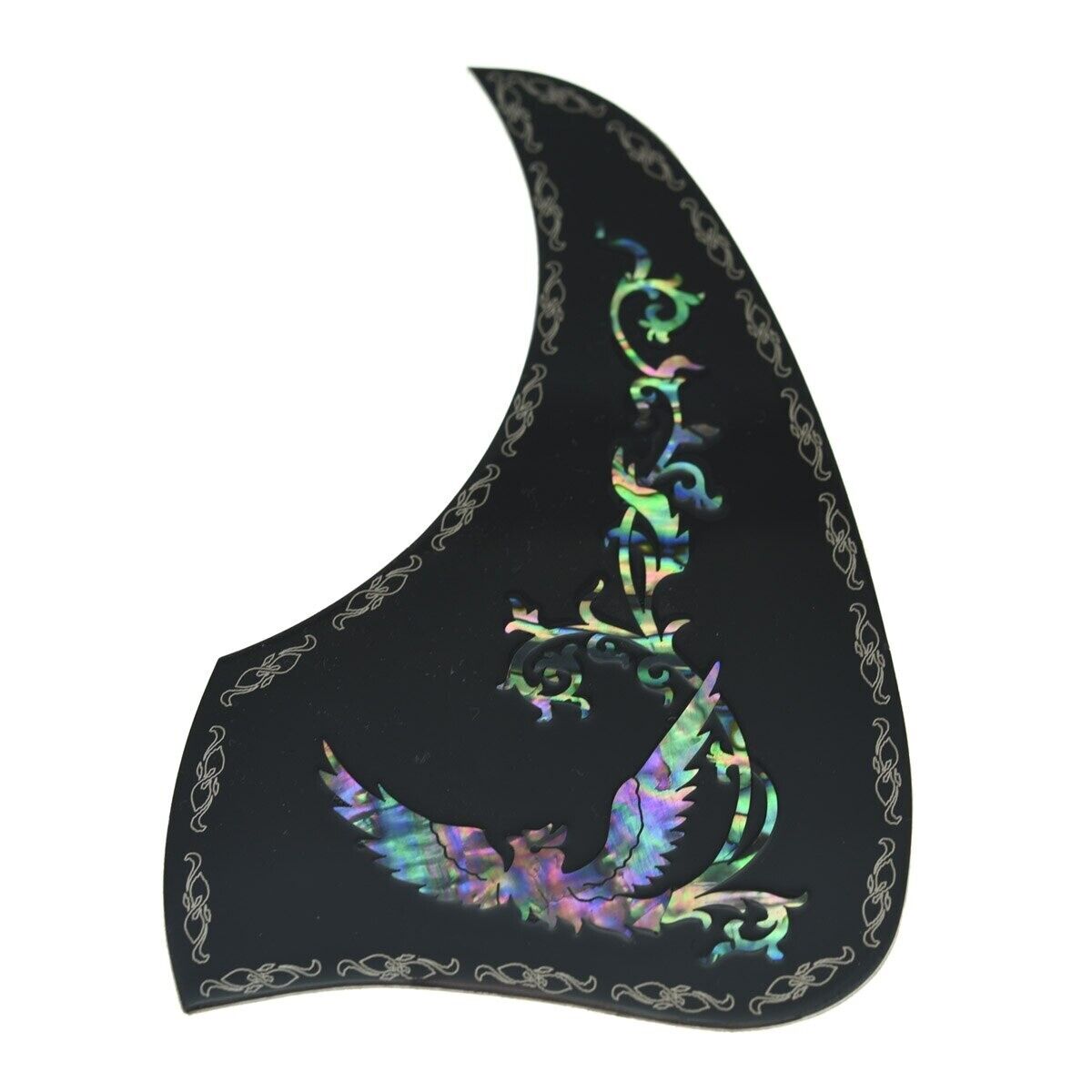 Acoustic Guitar Aluminium Pickguard with Abalone Fit Epiphone,Maton,Martin,Cort