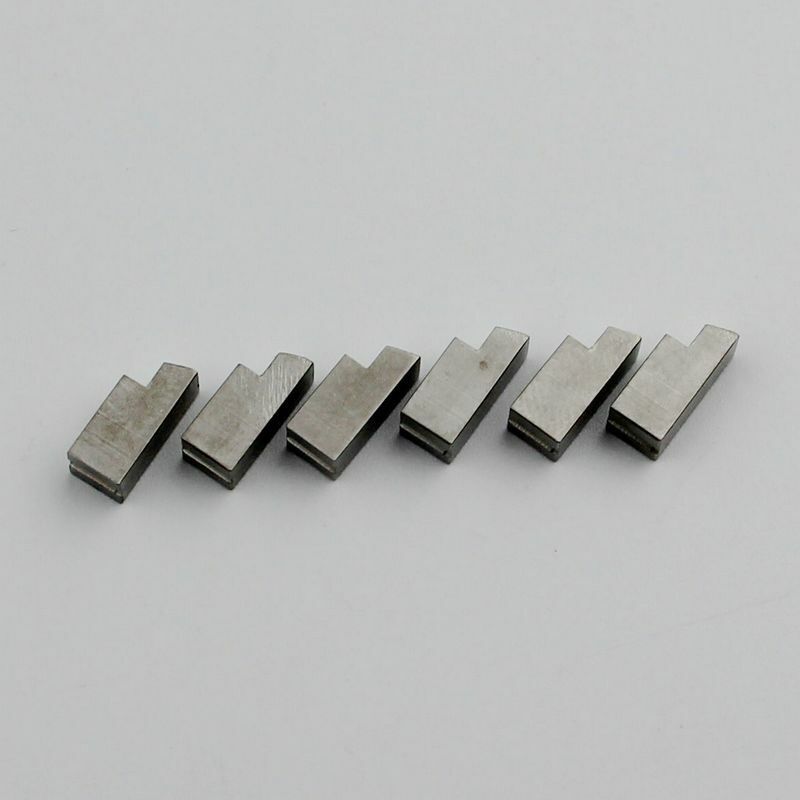 6pcs Guitar Bridge Tremolo Titanium String Insert Block For Ibanez Edge III