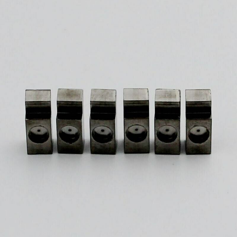 6pcs Guitar Bridge Tremolo Titanium String Insert Block For Ibanez Edge III