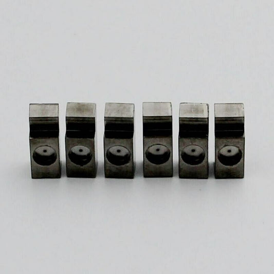 6pcs Guitar Bridge Tremolo Titanium String Insert Block For Ibanez Edge III