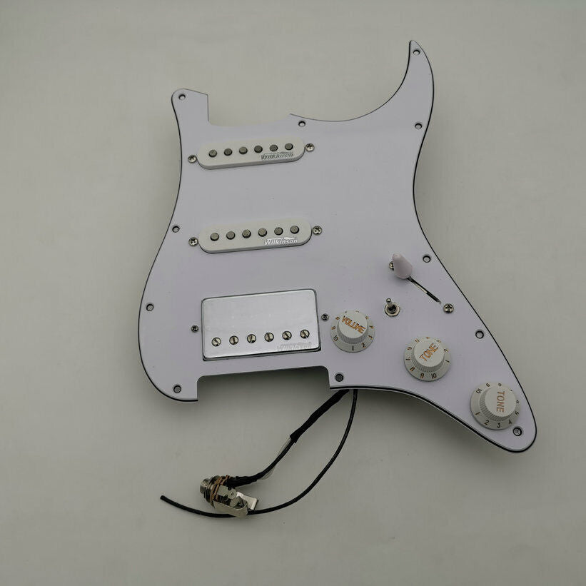 Wilkinson Alnico HSS Loaded Prewired Pickguard Fit Fender ST Strat