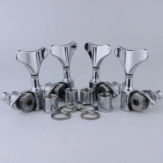 2X2 Open Gear Bass Tuners Machines Fit Ibanez,Spector,Charvel,Washburn,Dean,LTD