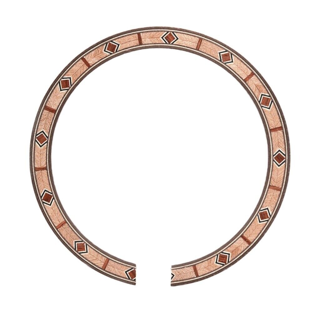 Acoustic Guitar Satinwood Soundhole Rosette Inlay
