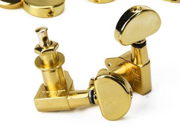 3+3 Gold Guitar Machine Heads Pegs Fit Martin,Peavey,Takamine,Washburn,Ibanez