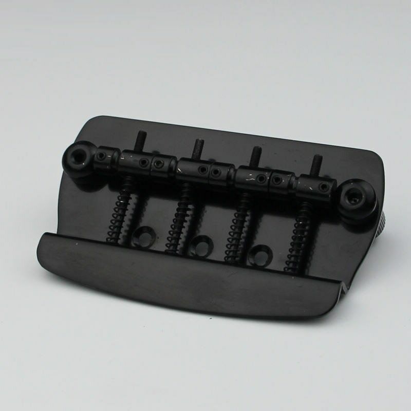 Black 4 String Electric Bass Classic Fixed Bridge Fit MusicMan Bass Guitar