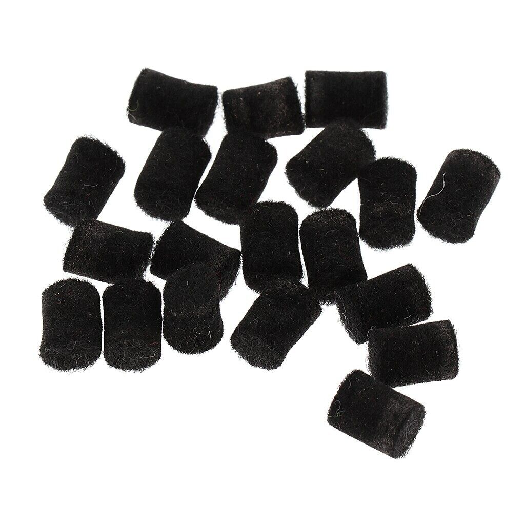 20Pcs Saxophone Bumper Felts Sax Alto Tenor Key Guard