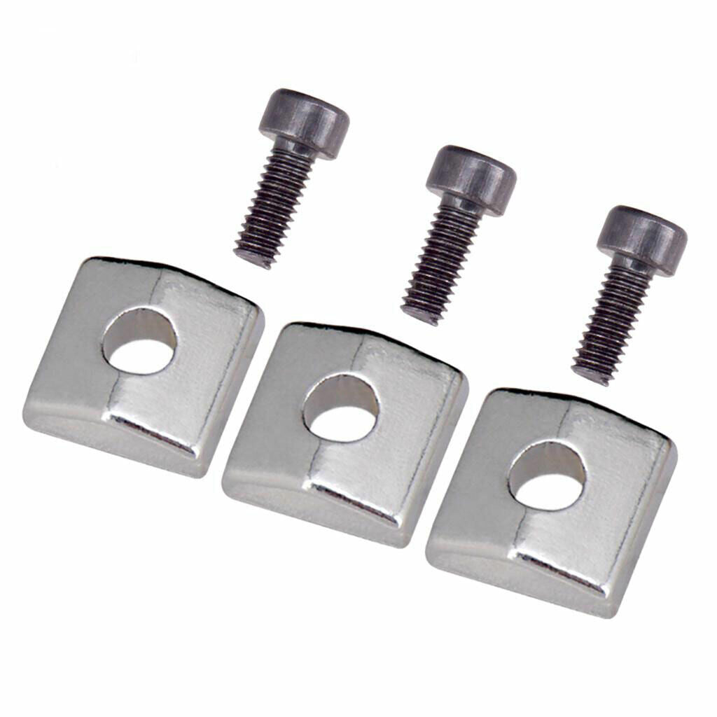 3Pcs Guitar Locking Nut Clamp Screws Fit Jackson,Ibanez,Charve,Kramer,Dean,ESP
