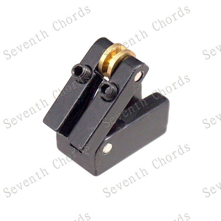 6pcs Black Headless Guitar Tremolo Saddles Fit Kiesel,Steinberger,Mayones,Hohner
