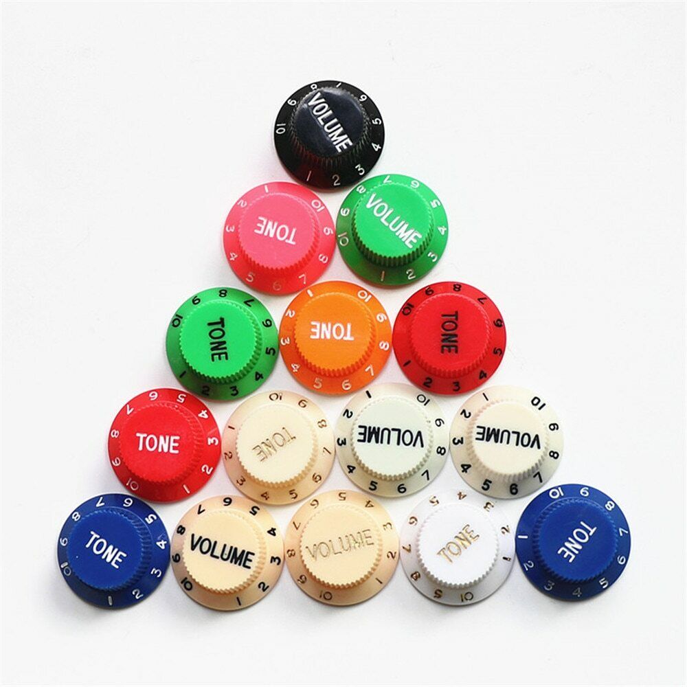 Set of 3pcs Guitar Volume and Tone Control Knobs Fit Fender Stratocaster ST