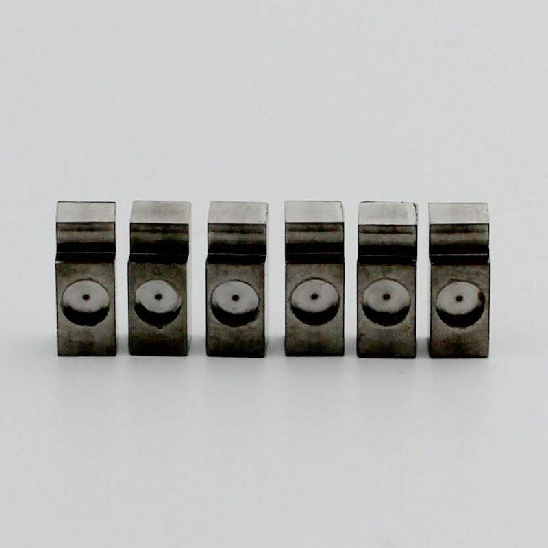 6pcs Guitar Bridge Tremolo Titanium String Insert Block For Ibanez Edge III