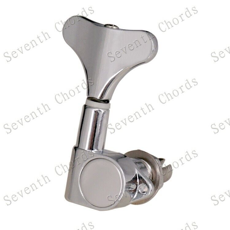 2L+3R Chrome Bass Machine Heads Tuners Fit Ibanez,Cort,ESP LTD,Tobias,Rogue