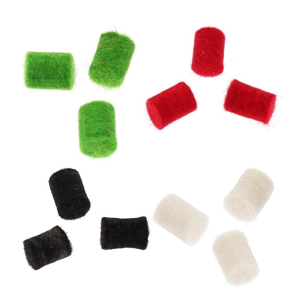 20Pcs Saxophone Bumper Felts Sax Alto Tenor Key Guard