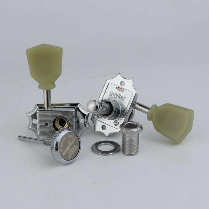 3x3 Chrome Vintage Locked String Tuning Pegs Fit Epiphone Les Paul SG DOT ES