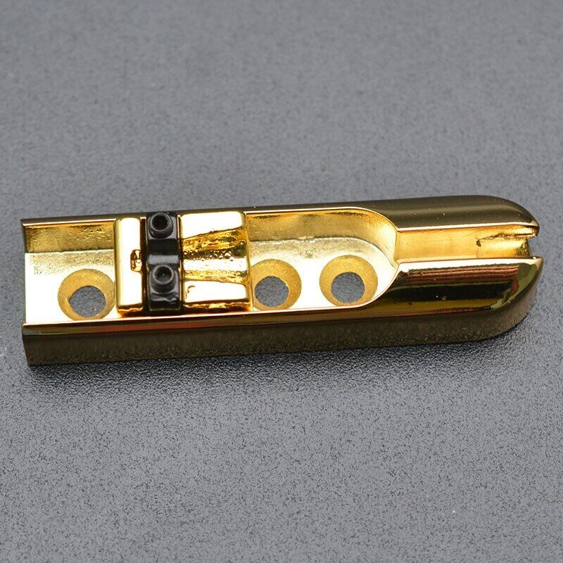 Gold 4 String Bass Single Saddle Bridge Fit Peavey,Ibanez,Washburn,Schecter,ESP